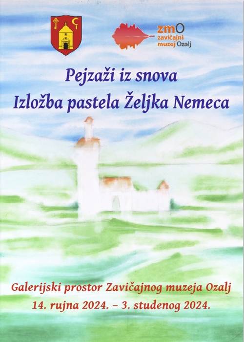 Pejzaži iz snova - Izložba pastela Željka Nemeca